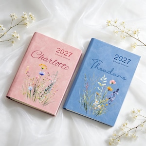 Personalized 2027 Planner Notebook, 365-Day Journal, Custom Daily Organizer, Work Efficiency Diary, Daily Planner, Perfect Gift, 6 Colors zdjęcie 2