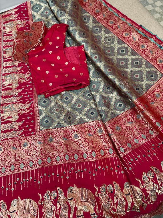 Banarasi silk saree
