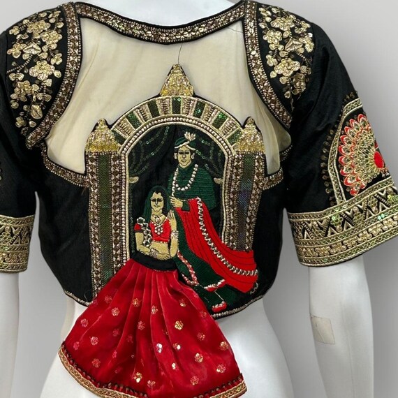 Dulha- Dulhan : Designer blouse