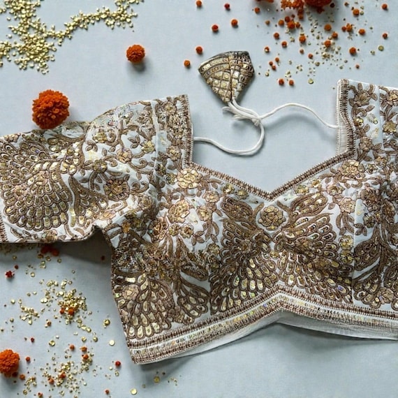 Party wear heavy work blouses