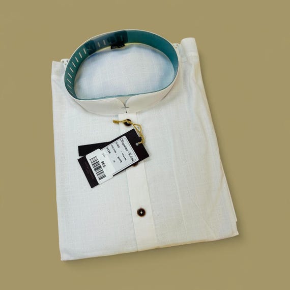 Cotton white kurta pajama