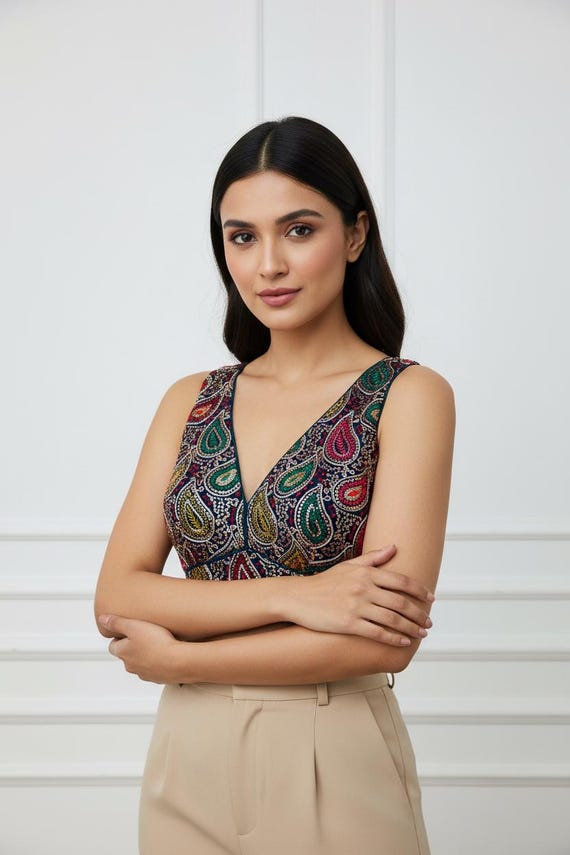 Embroidered blouses | readymade saree blouses