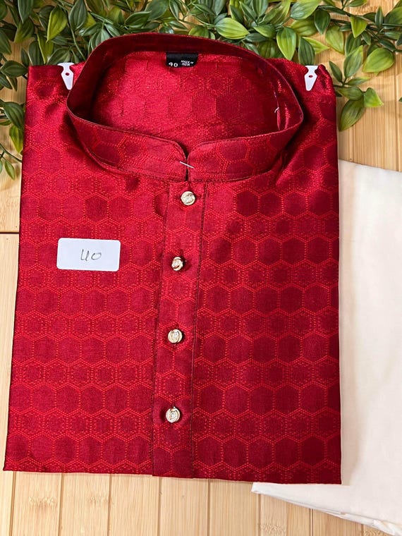 Silk kurta pajaama set