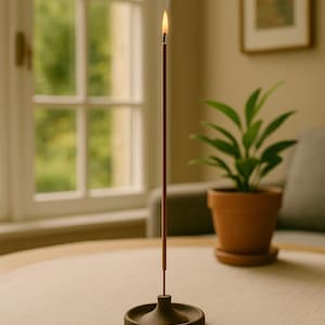 Modernes minimalistisches Räucherstäbchenhalter - 3D Gedrucktes Räucherstäbchen für Meditation, Yoga, Spa oder Zen-inspirierte Wohnkultur