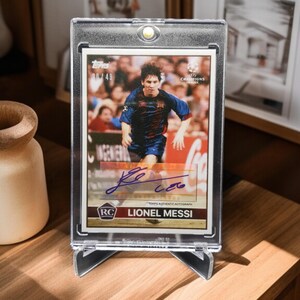 Custom Card! - 2020 Soccer Card Topps The Lost Rookie Cards Auto - Lionel Messi