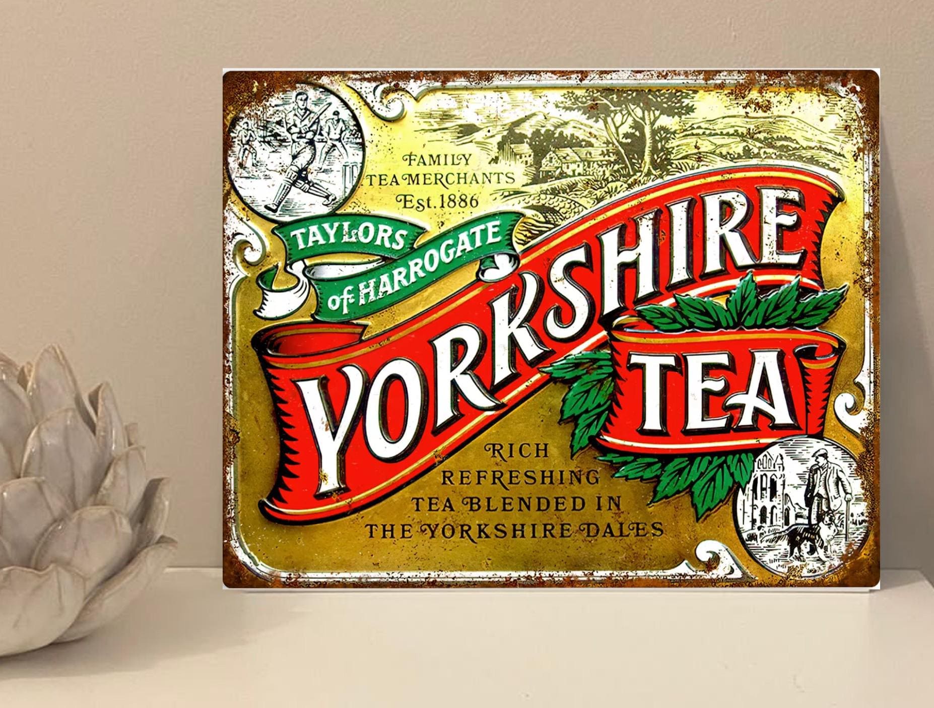 Tazza In Ceramica Yorkshire Git 312ml – Scritta Inglese – Lavabile In Lavastoviglie E Microonde