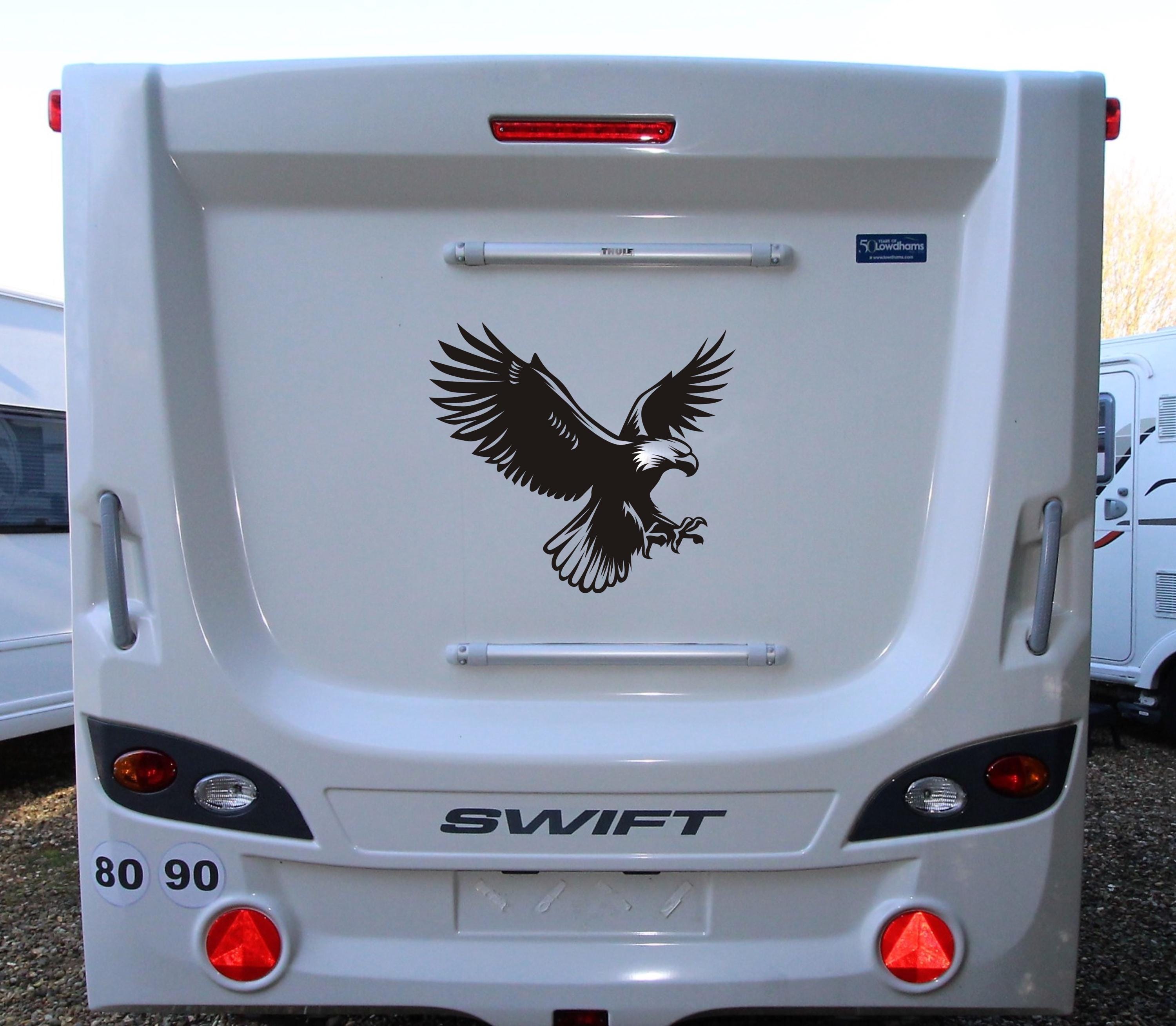 Wing Van Sticker 1x Eagle Bird Van Camper Caravan Decals Sticker Decal Graphics Sw11 - Etsy