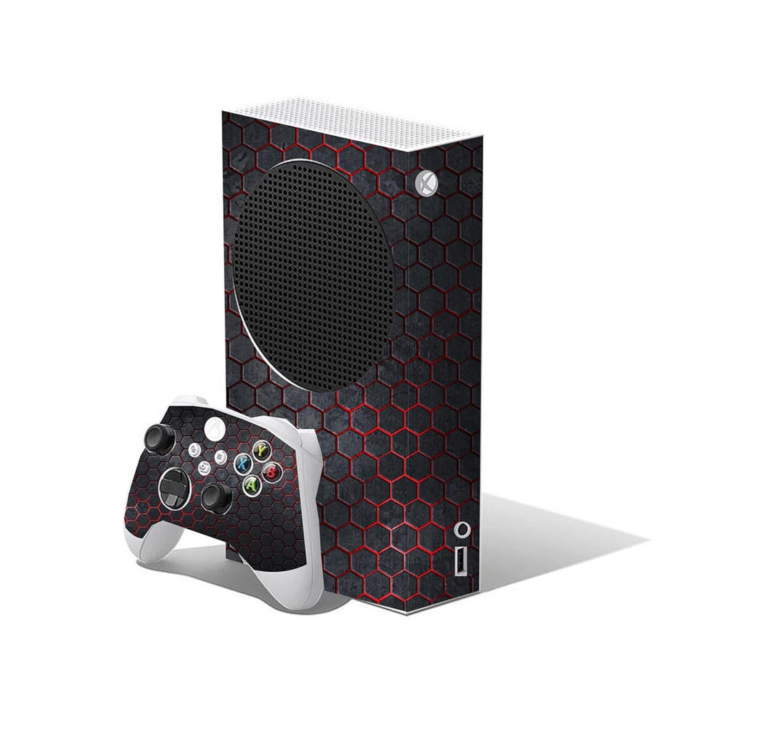 Xbox Advertisements Using Pattern Chequer Pattern Custom Vinyl Skins for Xbox Series S, Wrap Decal Cover ...