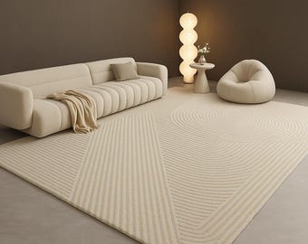 Minimalist Scandinavian Style Rug | Great Comfort & Timeless Elegance