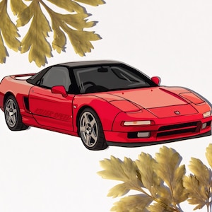 Honda NSX sticker