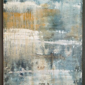 Modern Abstract Painting by Amy Neal, 24 X 30 Original Textured Canvas ...