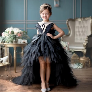 Gonna Tutù A Strati Per Bambine - Vita Elastica Con Fiocco - Per Feste E Danza - Tulle Morbido - Foto 7