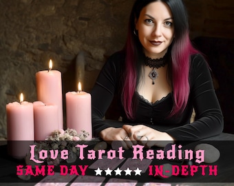 LECTURA DE TAROT DEL AMOR En profundidad el mismo día para el futuro de esta relación o perspectivas, consejos espirituales honestos, claridad y orientación