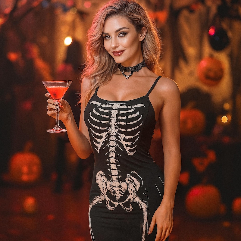 Witch Gothic Bodycon Dress main image 0