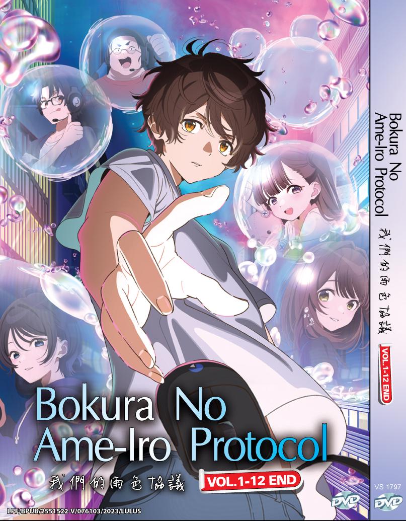 DVD Anime Bokura No Ame-iro Protocol 我們的雨色協議 Vol.1-12 End