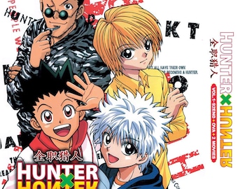 OVA HUNTER×HUNTER ×1 DVD ANIME HUNTER X HUNTER (1999) VOL.1-92 END + OVA + 2 MOVIE +