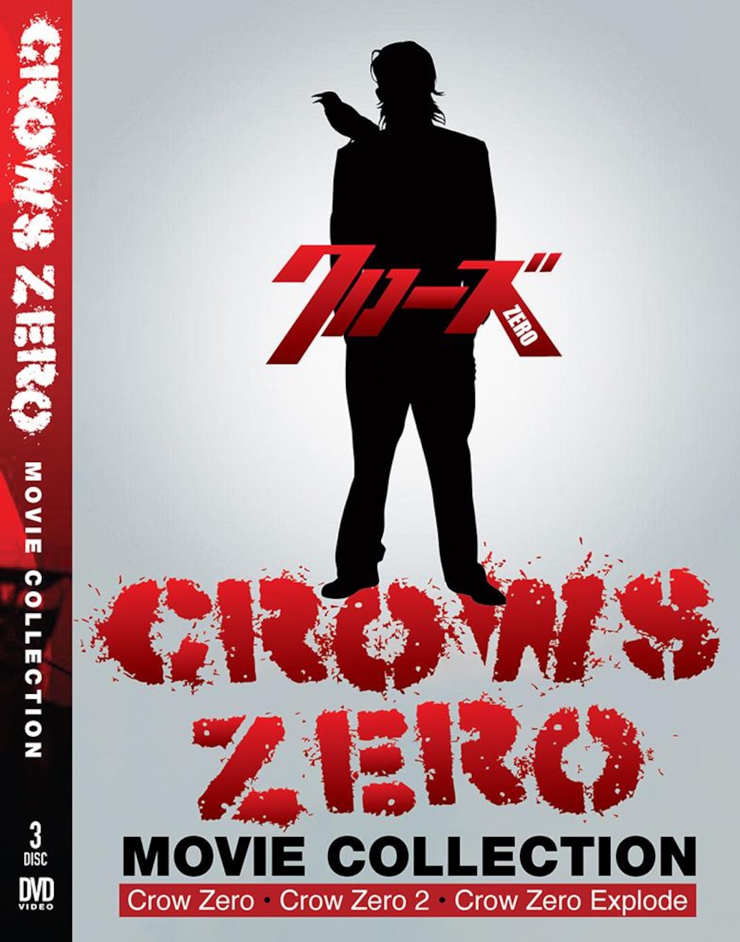 DVD Japanese Movie Crow Zero Movie Collection 1-2 + Explode