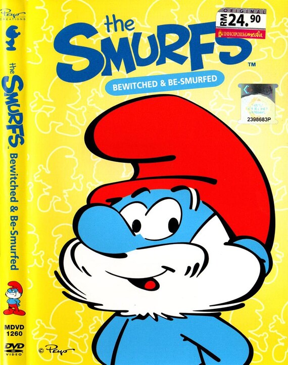 DVD Children Cartoon the Smurfs - Bewitched/smurfere/truffle