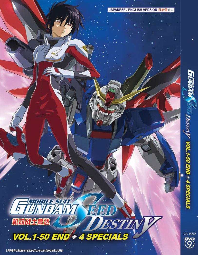 Gundam Seed Destiny Canada