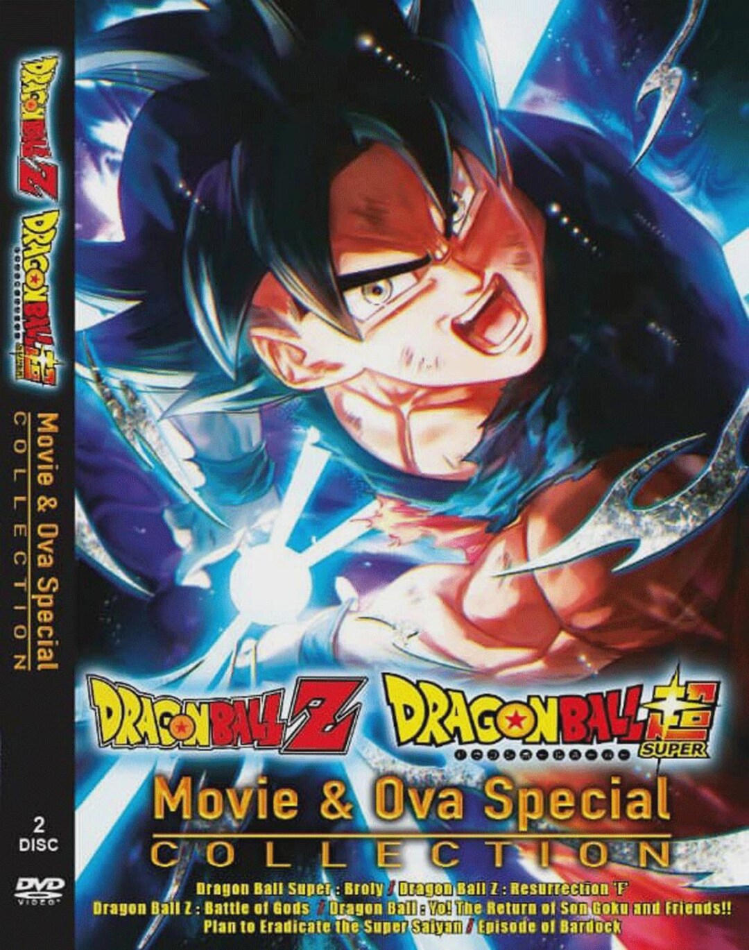 Ova Ball DVD Anime Dragon Ball Z + Super Movie & OVA Collection *english Version ...