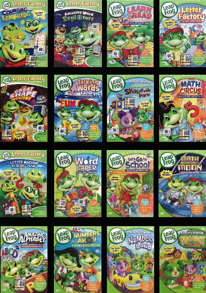 DVD Children Education Leap Frog Series - Etsy
