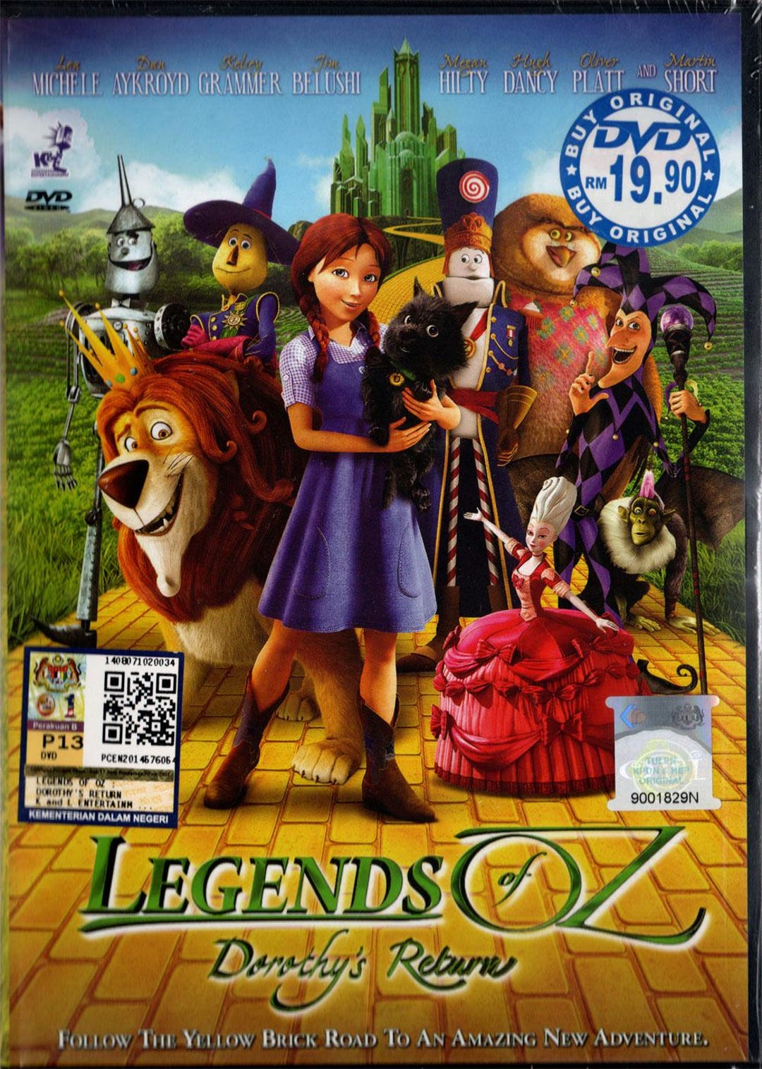 DVD Chinese Cartoon Legends of Oz: Dorothy's Return English
