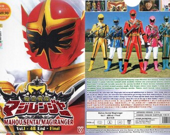 DVD Japanese Live Action Mahou Sentai Magiranger Vol.1-48 End +