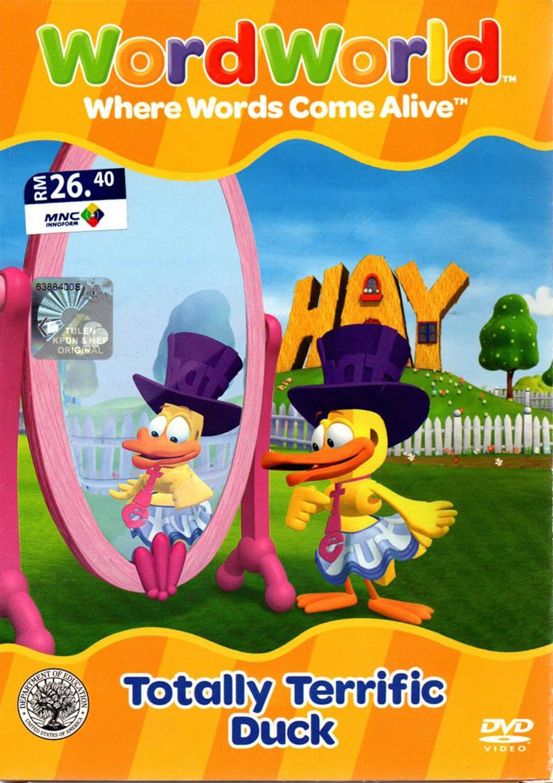 DVD Children Cartoon Word World ~where Words Come Alive~ Totally