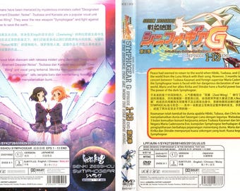 DVD Anime Senki Zesshou Symphogear 战姬绝唱 Season 1-2 Vol.1-26