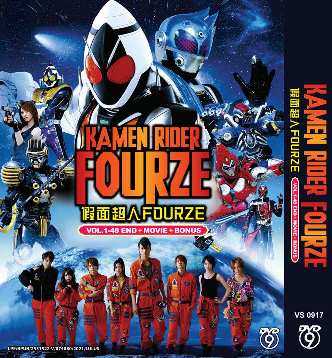 DVD Japanese Live Action Kamen Rider Fourze 假面超人fourze Vol.1