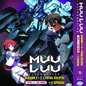DVD Anime Muv-Luv Alternative Season 1+2 + Total Eclipse Vol.1-50 End + 2 Special