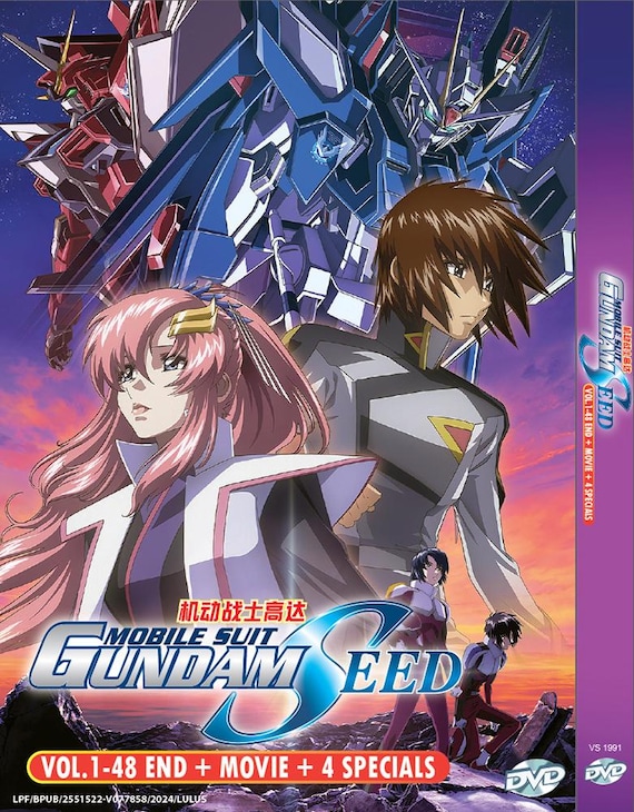 Mobile Suit Gundam Seed DVD, Vol.1-48 + Movie + 4 Specials