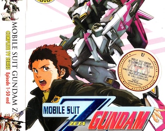 DVD Anime Mobile Suit Gundam Z Vol.1-50 Fim *Legendas em inglês*Região inteira*