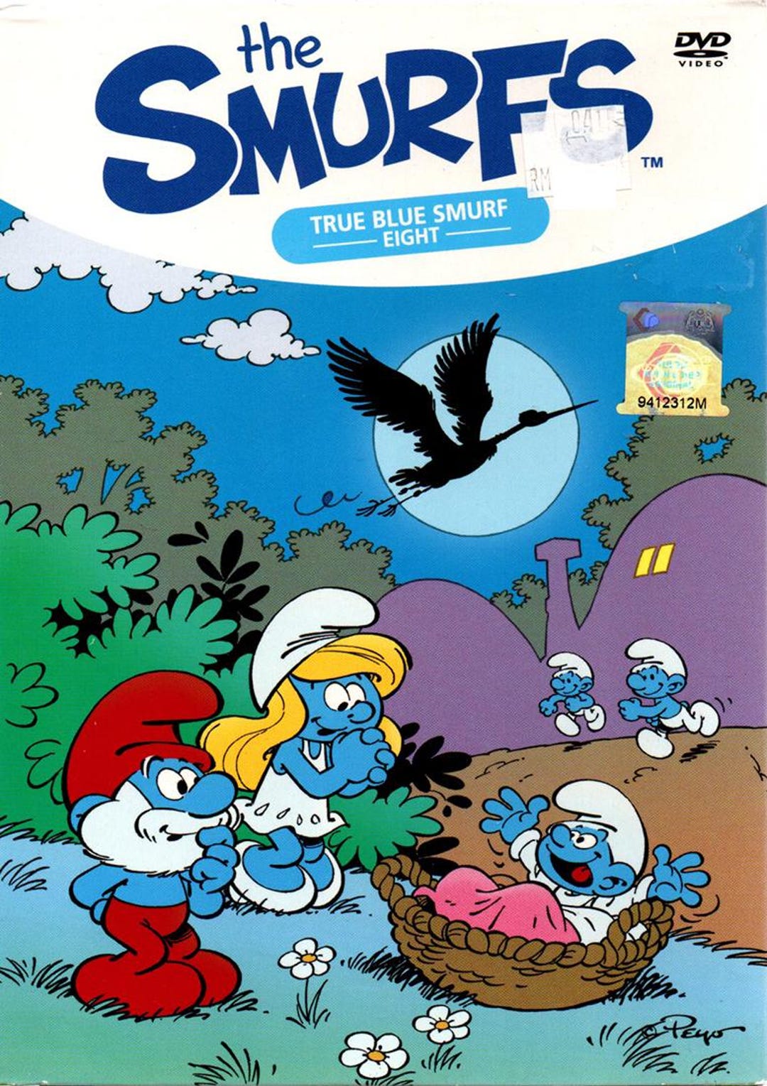 DVD Children Cartoon the Smurfs - Bewitched/smurfere/truffle
