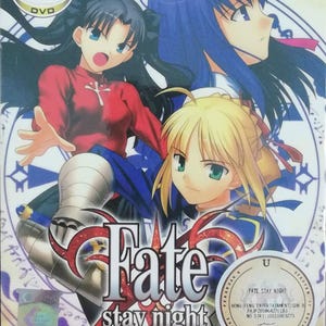 DVD Anime Fate Stay Night Vol.1-24 End English Subtitle Region All