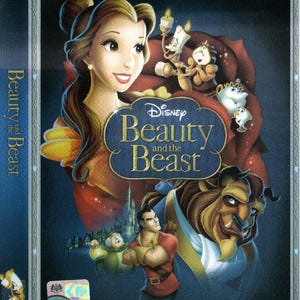 DVD Children Cartoon Beauty And The Beast