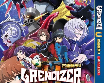 DVD Anime Grendizer U 古连泰沙 U Vol.1-13 Fin Subtítulo en inglés Región Todo