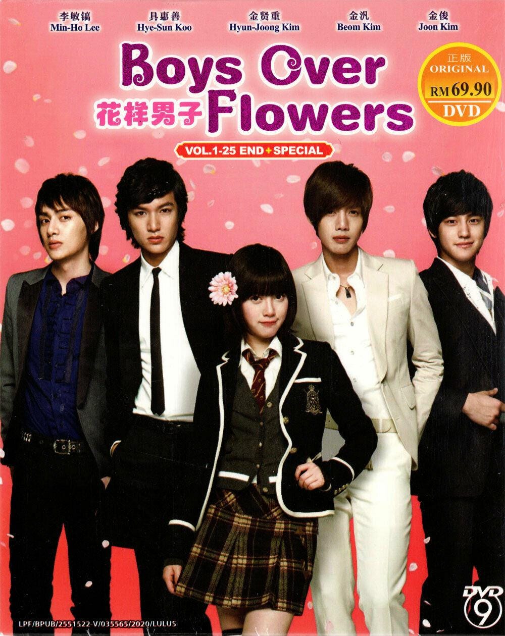 DVD Korean Drama Boys Over Flowers 花样男子 Vol.1-25 End + Special