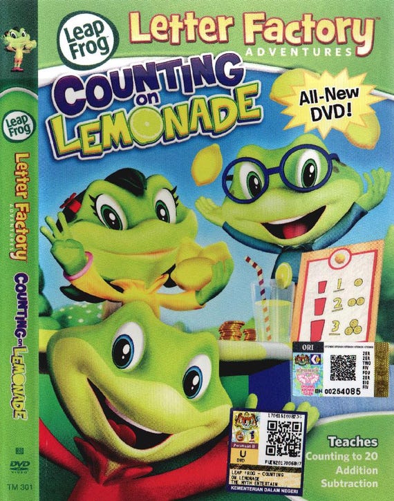 DVD Children Education Leap Frog 16 Different Series - Etsy