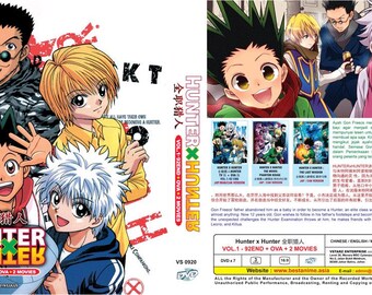 DVD Anime Hunter X Hunter Season 1 (1999) 全职猎人 Vol.1-92 End +