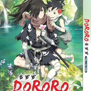 DVD Anime Dororo 多罗罗 Vol. 1-24 End