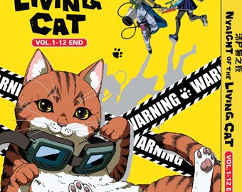 DVD Anime Nyaight of the Living Cat 活尸猫之夜 Vol.1-12 End