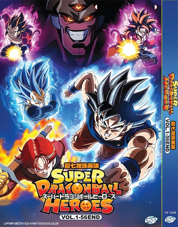 DVD Anime Super Dragon Ball Heroes 超七龍珠英雄 Vol.1-56 End