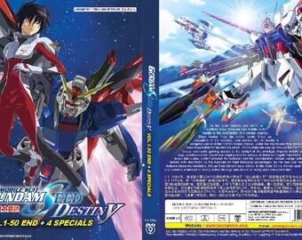 Mobile Suit Gundam Seed Destiny DVD (english Version, Vol.1-50 +