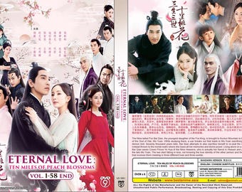 DVD Chinese Drama Eternal Love Ten Miles of Peach Blossoms 三生