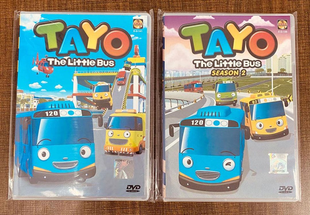 Tayo The Little Bus Special Set 8 - Figurines Mélody, Bird, Grey, Magic