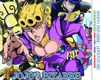 DVD Anime Jojo's Bizarre Adventure JOJO的奇妙冒险 Season 1-6 Vol.1