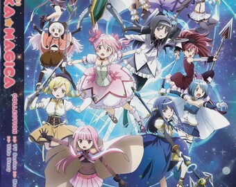 DVD Anime Puella Magi Madoka Magica Vol.1-12 End + Side Story + 3