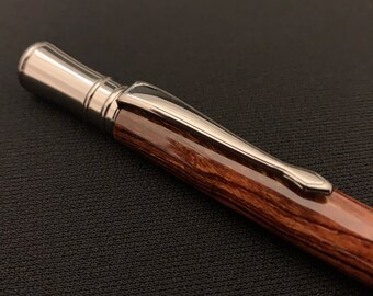 Turned Wood Pen - Arizona Desert Ironwood with Gun Metal Hardware