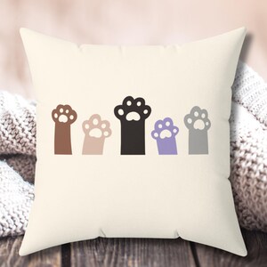 Funny Dog Quote Throw Pillow: Reserved for the Dog Cushion
